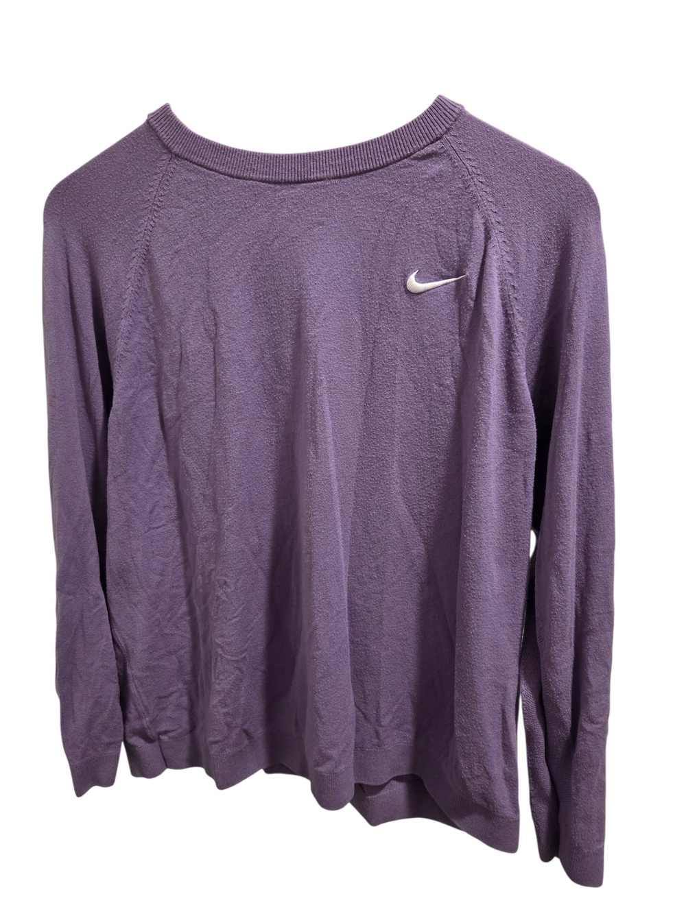 Nike Men's Purple Crewneck Sweater